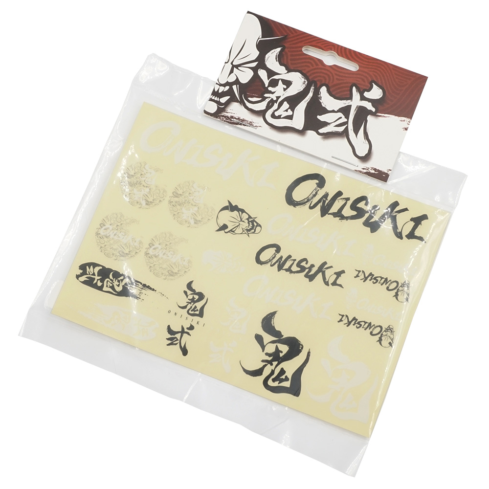 Logo Sticker Decal A6 105 x 148 mm