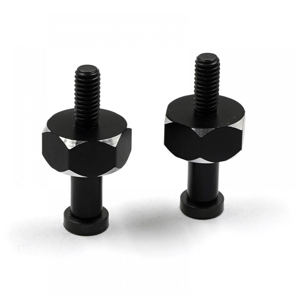 HANNYA Aluminum Front Axle 6mm (2pcs)