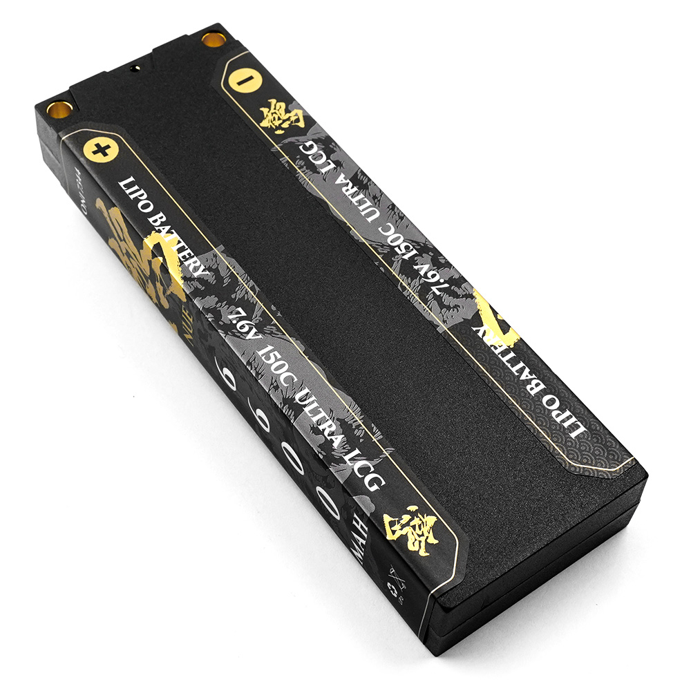 NUE 6600mAh 2S 7.6V 150C HV 5mm Ultra LCG Lipo Battery