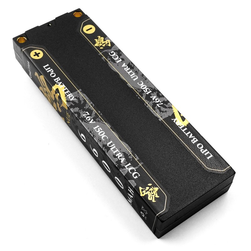 NUE 6600mAh 2S 7.6V 150C HV 5mm Ultra LCG Lipo Battery