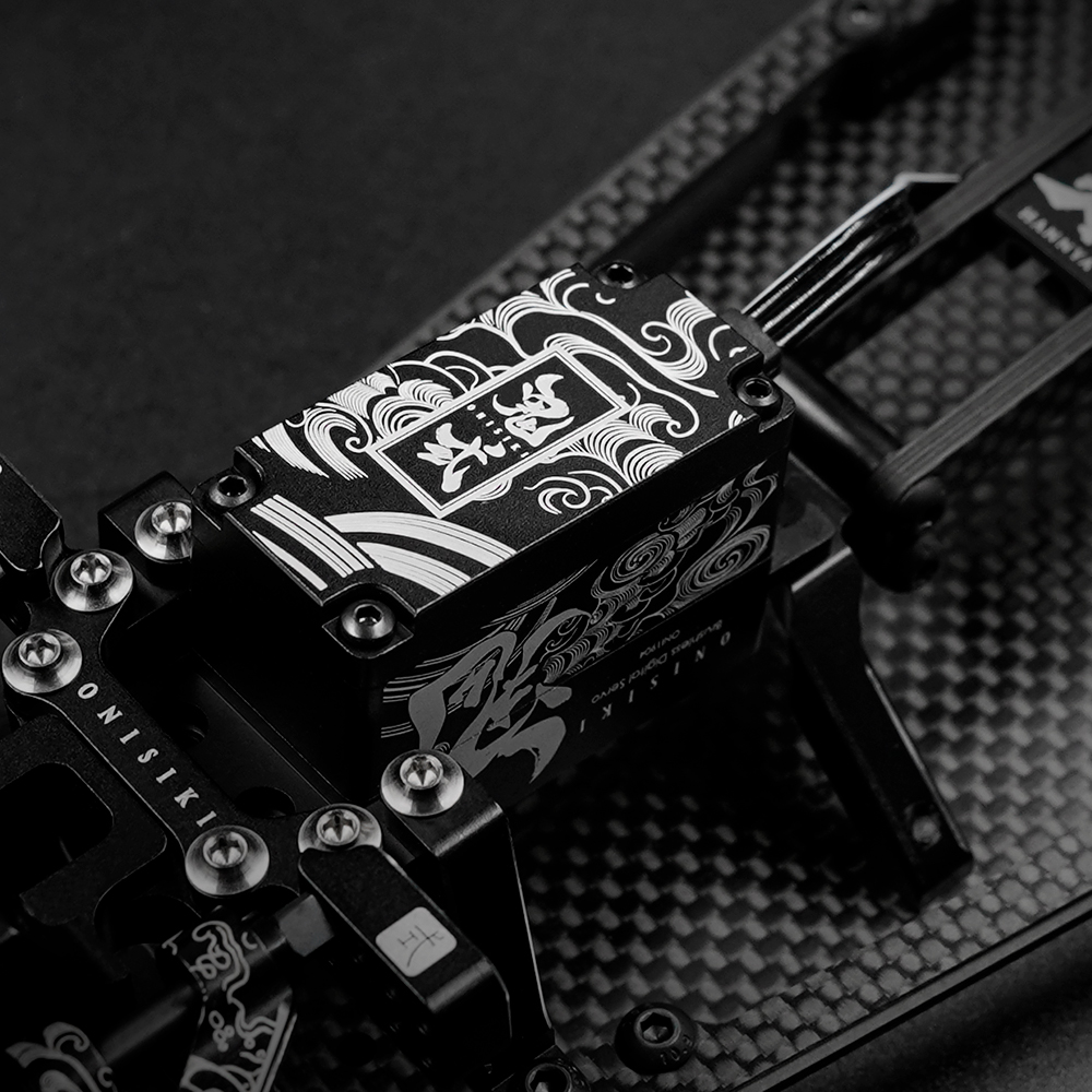 Aluminum Case Low Profile Brushless HV Servo For 1/10 Drift Car